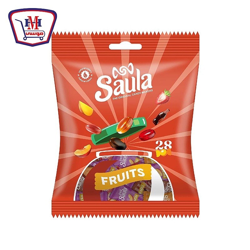 سولا بنبون فواكه كيس 28 قطعه