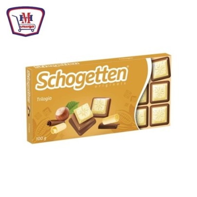 ماكسيون شيكولاته ثلاثيه بالبندق 100 جرام