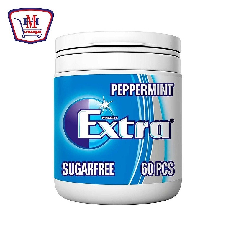 اكسترا لبان بنكهه النعناع برطمان 60 حبه 84 جرام