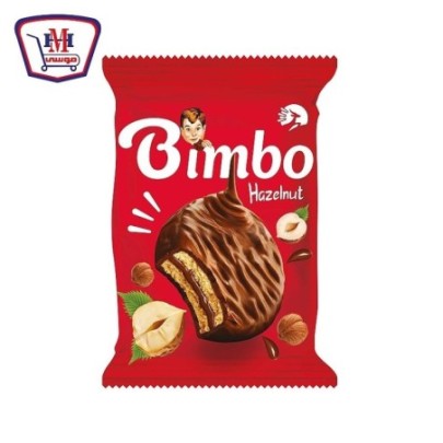 بيمبو بسكوت بالشيكولاته والبندق 40 جرام