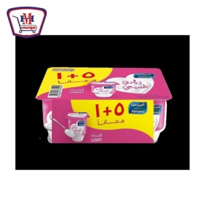 المراعى زبادى لايت 105 جرام  5 +1 هدية