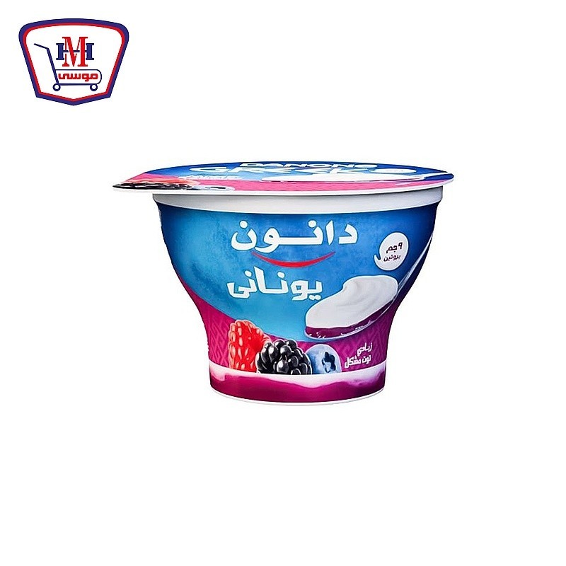 دانون جريك زبادى ميكس توت 170 جرام
