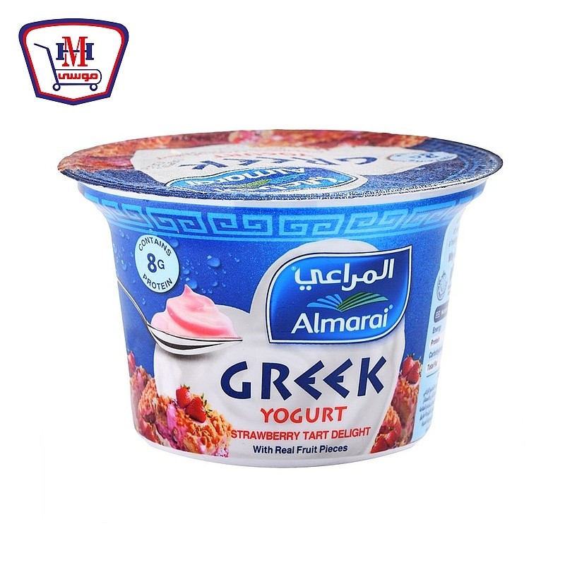 المراعى زبادى يونانى تارت فراوله 170 جرام