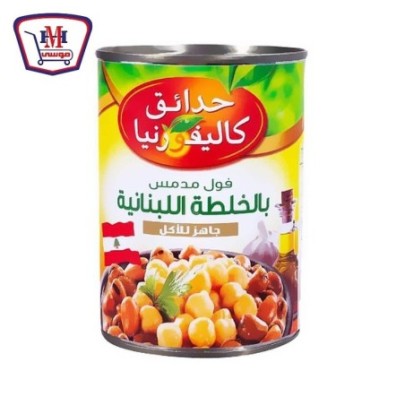 حدائق كاليفورنيا فول بالخلطه اللبنانيه 400 جرام