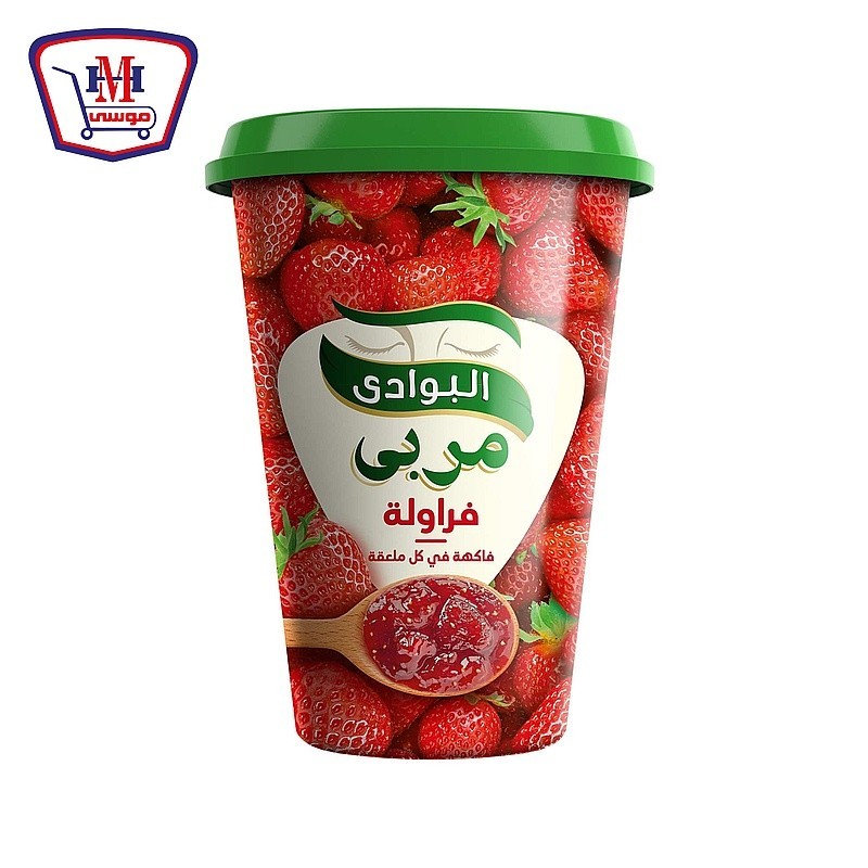 البوادى مربى فراوله 365 جرام