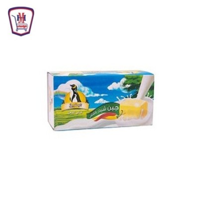 البطريق جبن شيدر مطبوخ فلفل 450 جرام — طازج | هايبر موسى