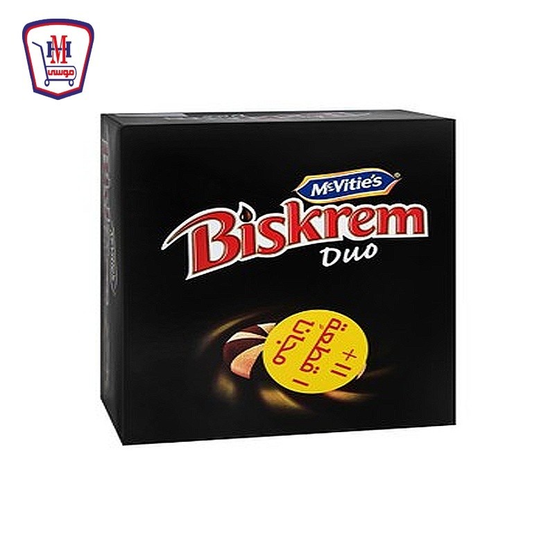 مكفتيز بسكريم ديو 51 جرام 6 قطع علبه × 12 قطعه