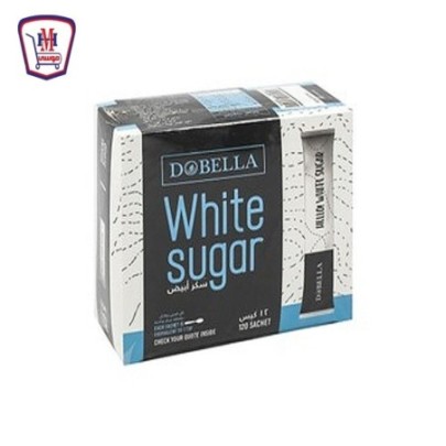 دوبيلا سكر ابيض علبه 120 ظرف | من دوبيلا | هايبر موسى — أفضل سعر وتوصي