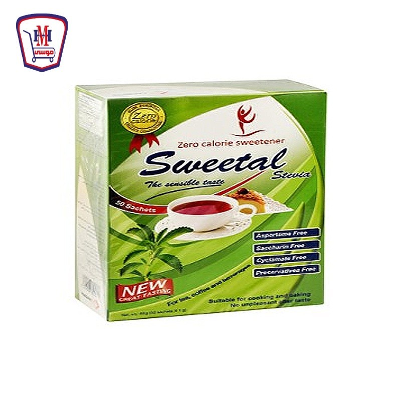 سويتال ستيفيا سكر دايت 50 كيس