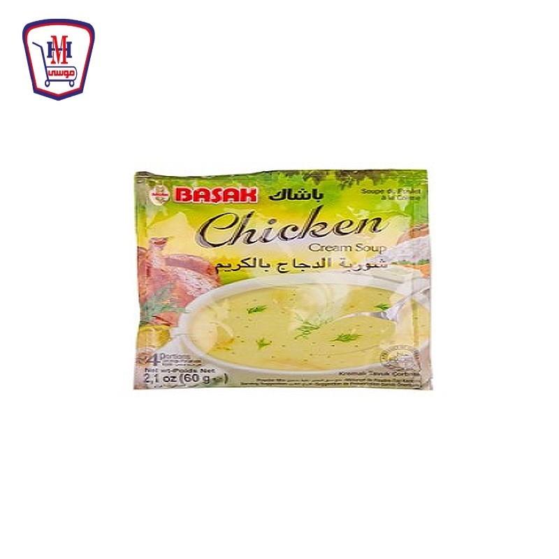 باشاك شوربه كريمه الدجاج 60 جرام