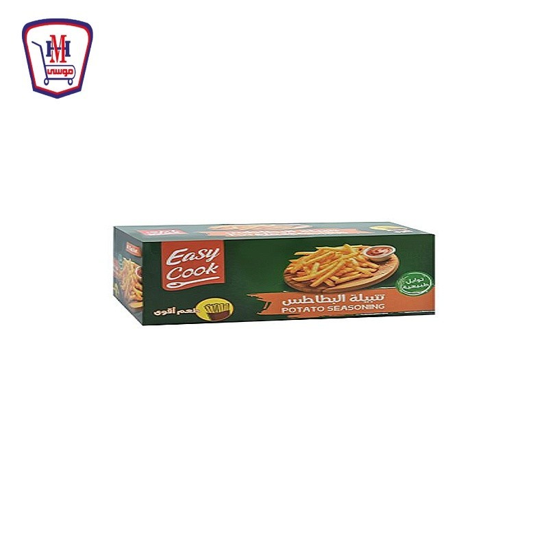 ايزى كوك تتبيله البطاطس 6 جرام  علبه × 40 ظرف
