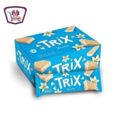 كورونا تريكس بسكويت ويفر بكريمه الفانيليا 100 جرام علبه × 12 باكو | من