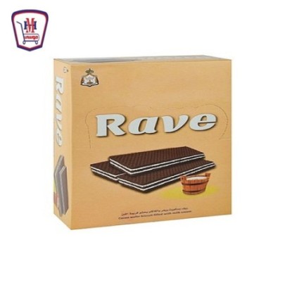 الشمعدان ريف بسكويت ويفر كاكاو بحشو اللبن علبة × 12 قطعه