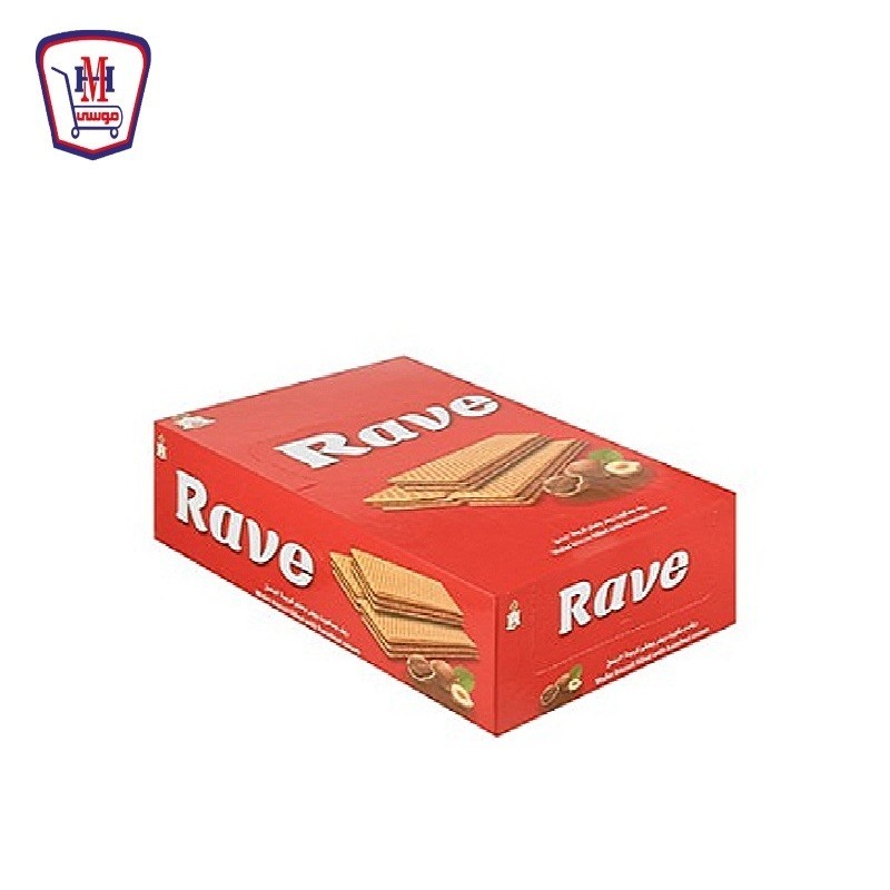 الشمعدان ويف برقائق بسكويت ويفر بكريمه البندق علبه × 12 قطعه