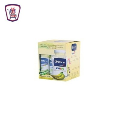 ميرو حليب بودره موز 30 جرام علبه × 12 ظرف