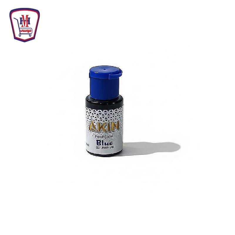 اكين لون طعام ازرق 30 مللى
