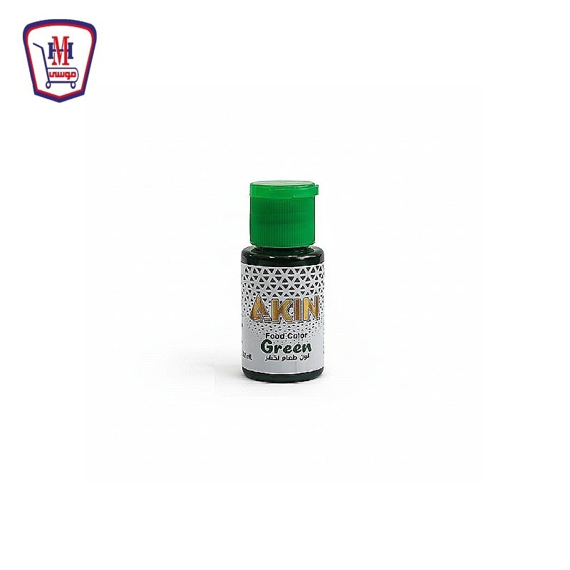 اكين لون طعام اخضر 30 مللى