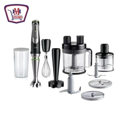 براون خلاط يدوى مالتى كويك + كبه 500 مللى 1200 وات MQ9185 XL