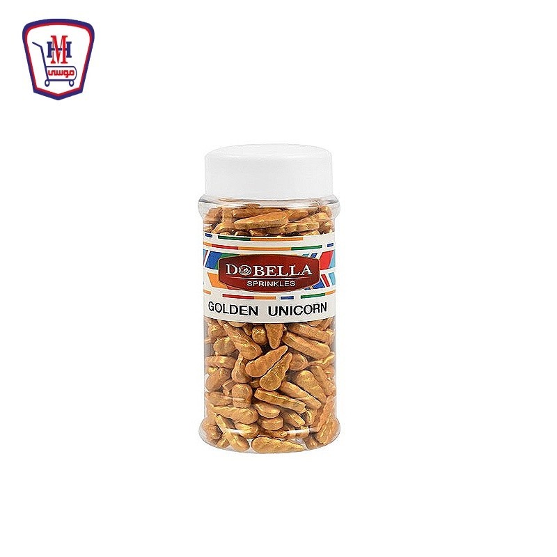 دوبيلا سبرنكل يونيكورن ذهبى 120 جرام
