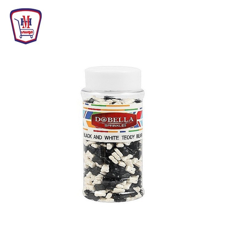 دوبيلا سبرنكل دبدوب ابيض و اسود 120 جرام