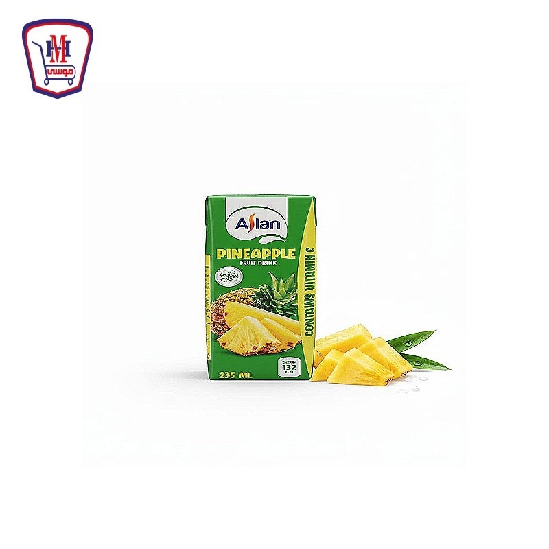 اصلان عصير اناناس 235 مللى