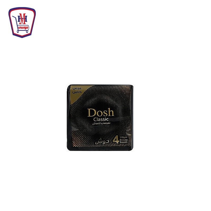 دوش صابون كلاسيك 110 جرام 4 قطع عرض