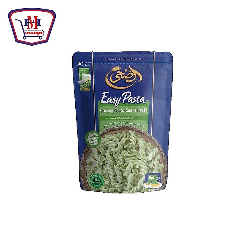 الضحى مكرونه بصوص الريحان الكريمى158 جرام