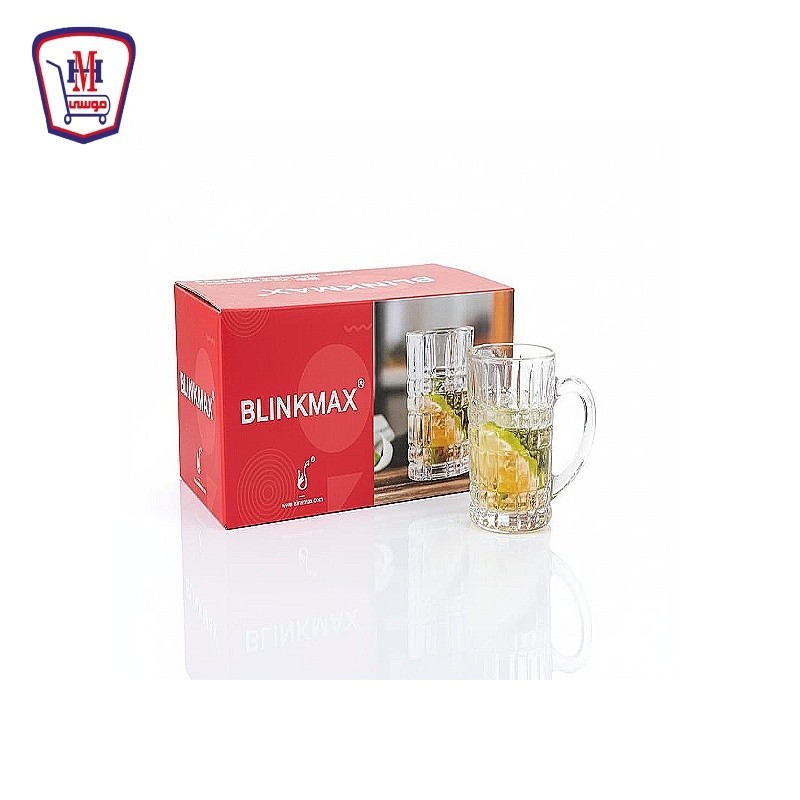 بلانك ماكس مج شاى زجاج 6 قطعه موديل KTZB 129D