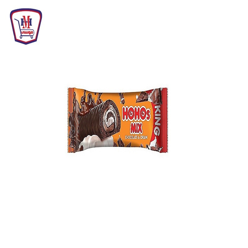 هوهوز كيك ميكس شيكولاته وكريمه جامبو