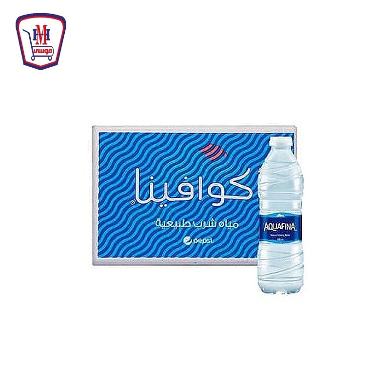 اكوافينا مياه طبيعيه 600 مللى كرتونه × 12 زجاجه