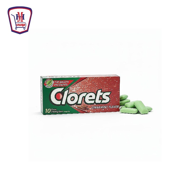 كلورتس لبان قرفه بالنعناع 10 حبات قطعه