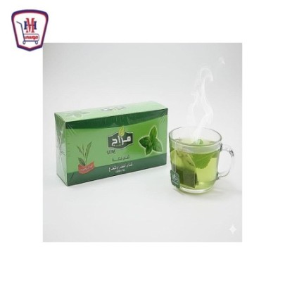 مزاج شاى اخضر نعناع 25 فتله