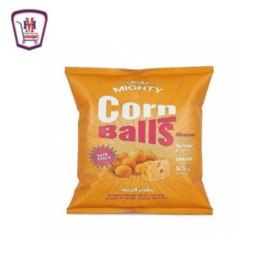 مايتى كورن بولز بطعم الجبنه 50 - 60 جرام | من مايتى | هايبر موسى — أفض