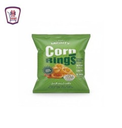 مايتى كورن رينجز بطعم كريمه البصل 50 - 60 جرام | من مايتى | هايبر موسى