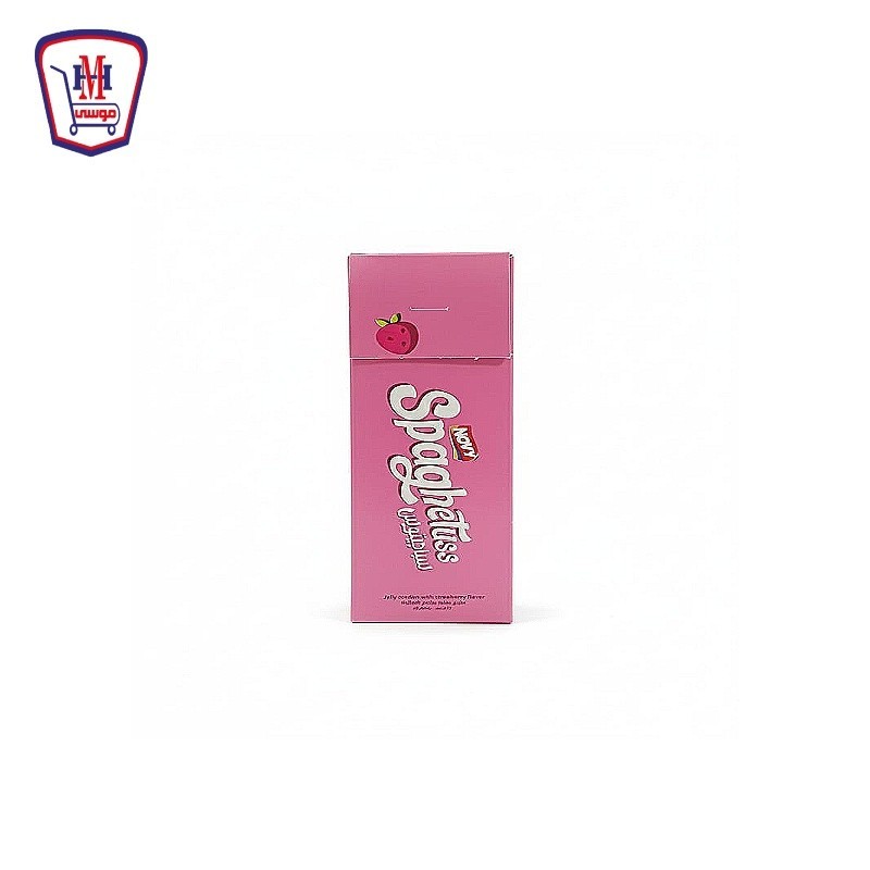 سباجيتوس اكسترا جيلى شعريه بطعم الفراوله 18 جرام علبه × 24 قطعه