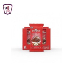 كورونا شيكولاته ميلك بالبندق بريميوم 40 جرام علبه × 6 قطعه | من كورونا