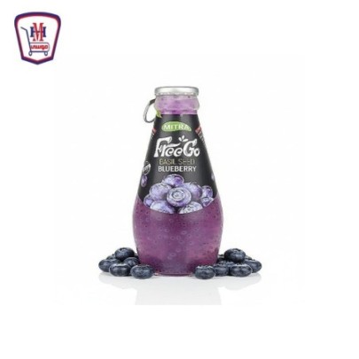 دوبيلا مشروب بذور الريحان توت ازرق 290 مللى | من دوبيلا | هايبر موسى —