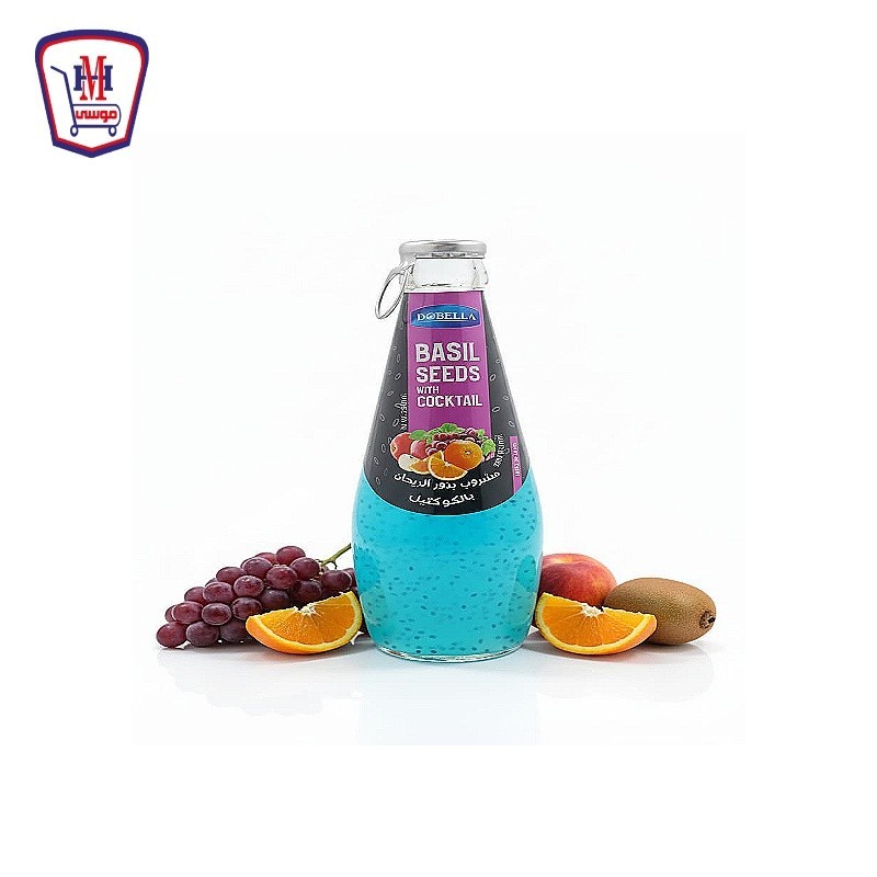دوبيلا مشروب بذور الريحان كوكتيل 290 مللى