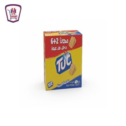 توك بسكويت بالجبنة 2+6 32 جرام علبه × 12 باكو | من توك | هايبر موسى —