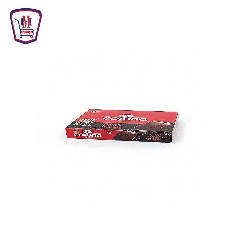 كورونا شيكولاته دارك 50 جرام علبه × 6 قطعه