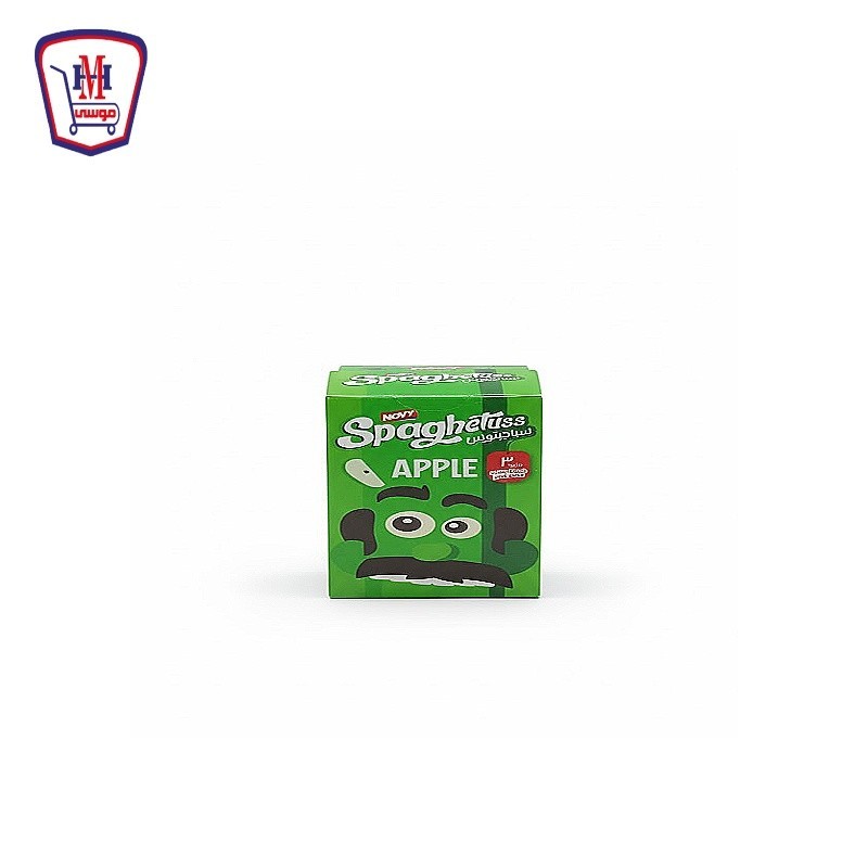 سباجيتوس اكسترا جيلى شعريه بطعم التفاح 18 جرام علبه × 24 قطعه