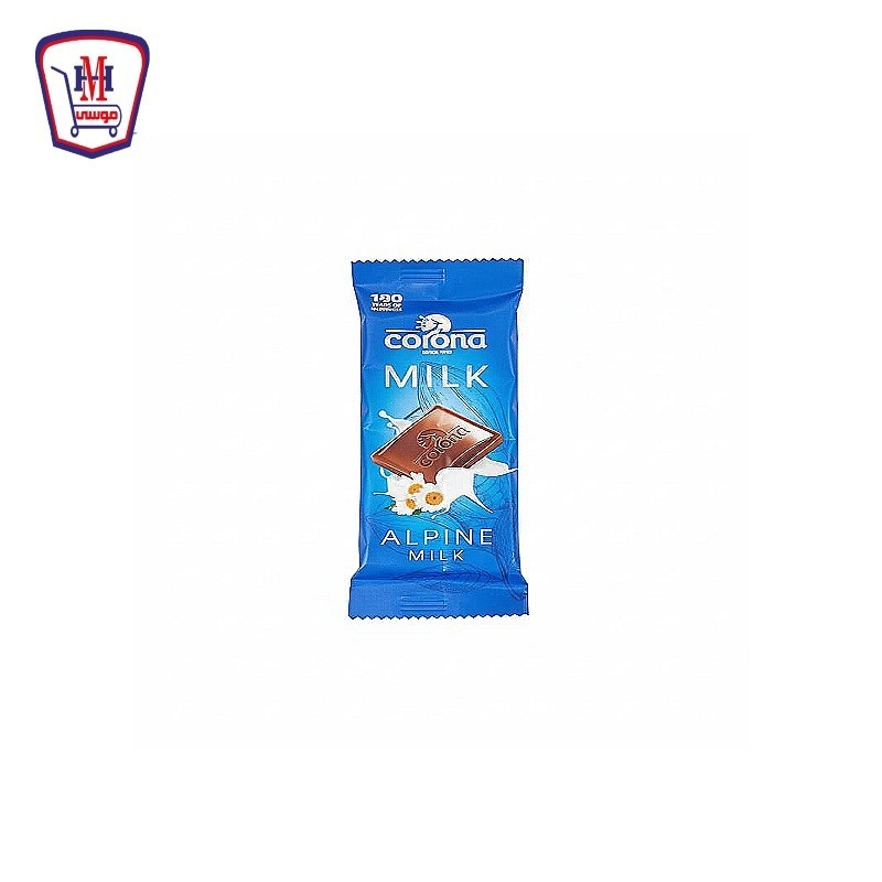 كورونا شيكولاته حليب جبال الالب 50 جرام