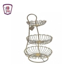 طبق فاكهه استانليس ذهبى شجره 3 دور — منزلي | هايبر موسى — تسوّق أونلاي