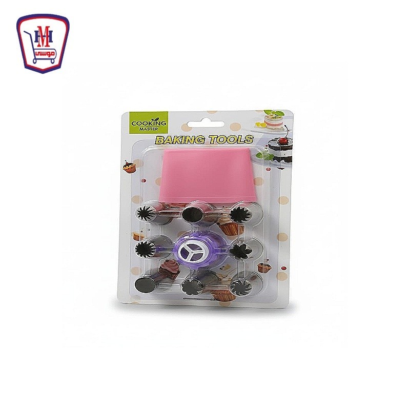 قمع كريمه سيلكون اشكال استانلس كبير