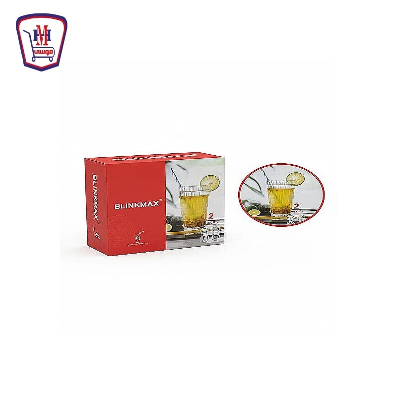 بلانك ماكس طقم شوب زجاج 2 قطعه موديل KTY 4321