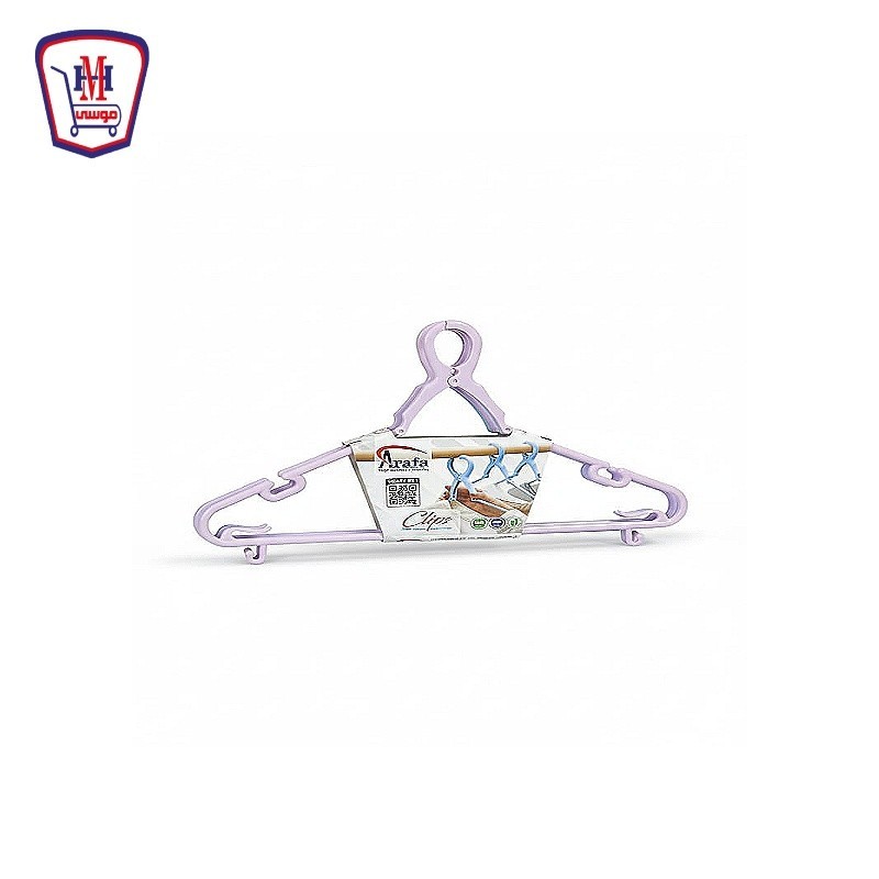 عرفه لوكسور طقم شماعه كلبس متحركه للدولاب والحبل 3 قطع