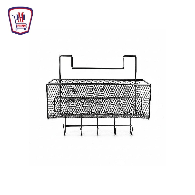 حامل ومنظم مطبخ 5 هوك 1 دور