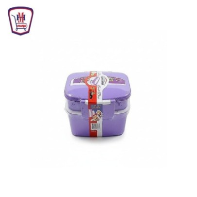 المدينه لانش بوكس افرى دايز 2 دور + ملعق | من المدينه | هايبر موسى