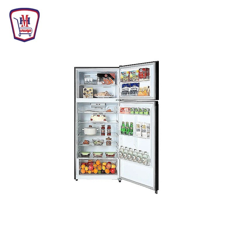 توشيبا ثلاجه ديجيتال ستانلس سيلفر 535 لتر موديل GR-RT702WE-PMN