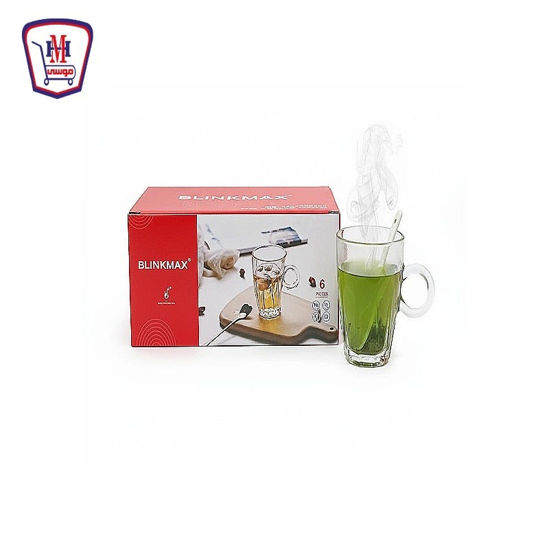 بلانك ماكس طقم مج زجاج 6 قطع موديل KTZB 110